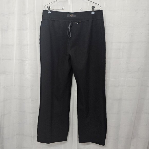 Alex Marie Trousers Pants Black Crop Business Office Casual 12P - Picture 7 of 11